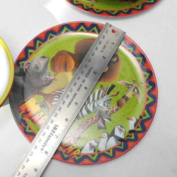 Vintage Dora Madagascar Sponge Bob Melamine Bowls Plates 2004/05 Cartoon Kids - Picture 12 of 14